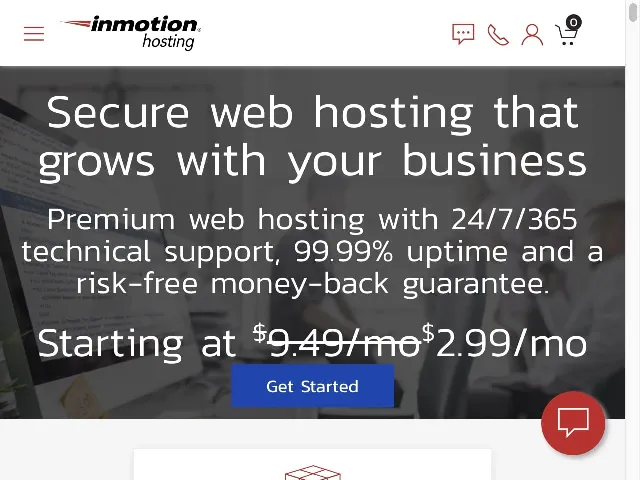 InMotion Hosting Promotion Réduction