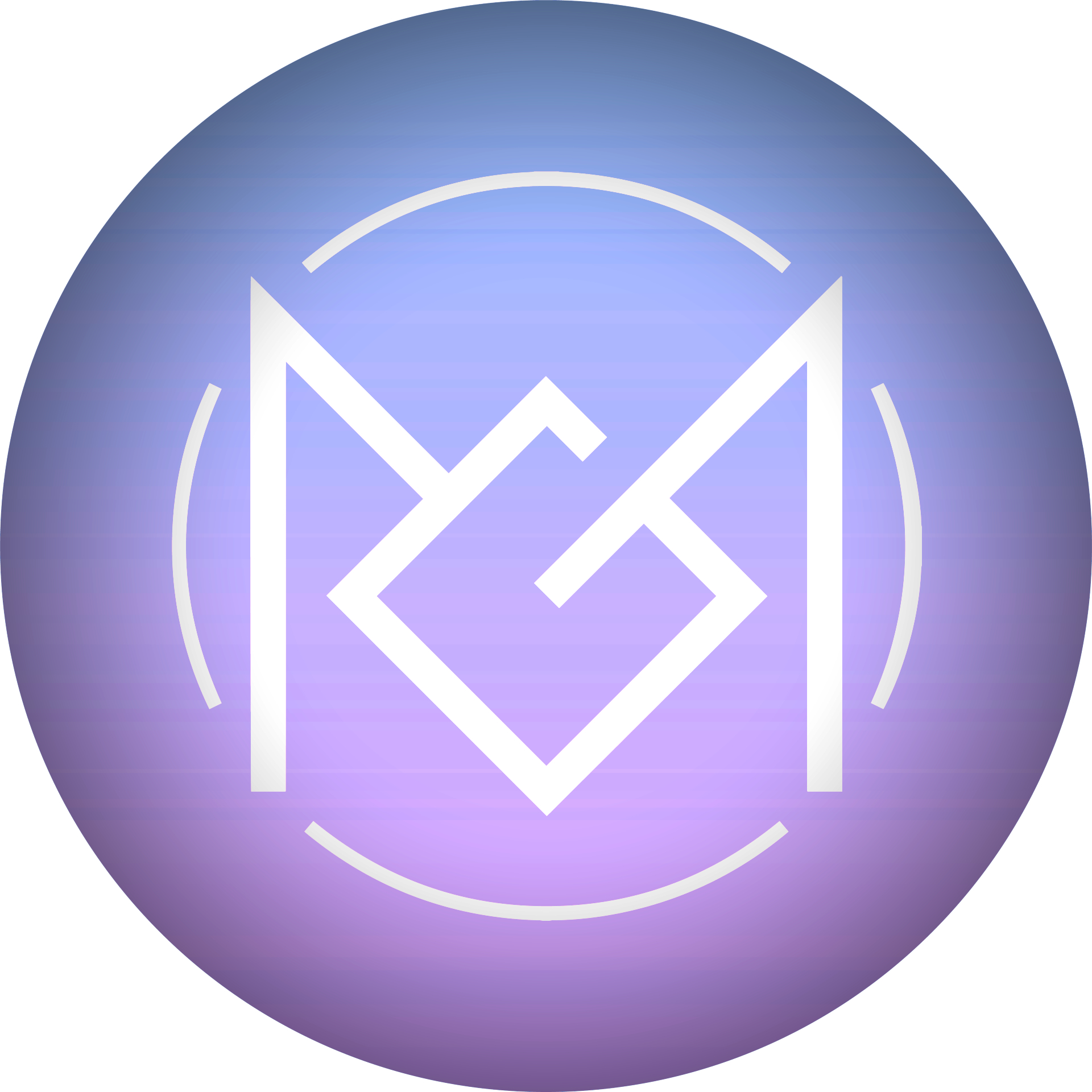 Logo Maxime violet consultant seo paris