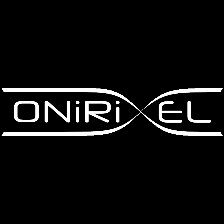 onirixel graphic logo square b