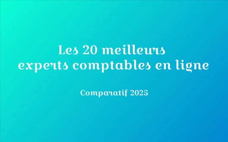 Les 20 meilleurs experts comptables en ligne | Comparatif 2025