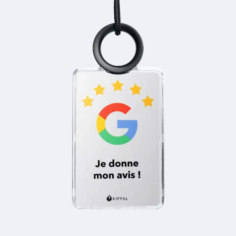 Plaque avis Google : multipliez vos avis clients par 3 grâce au NFC
