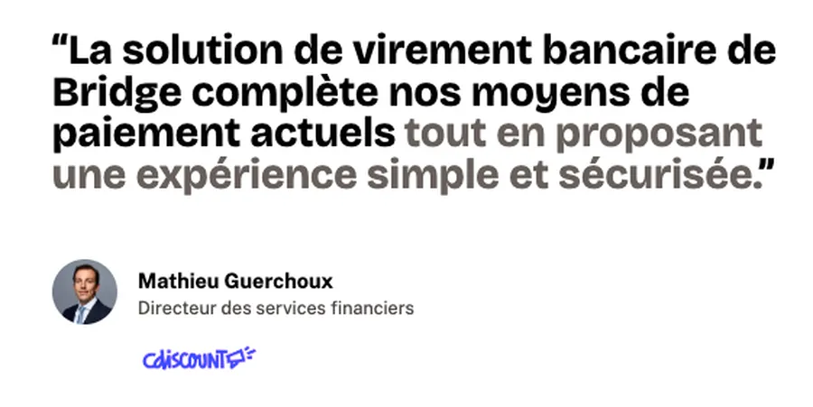 bridgeapi cdiscount
