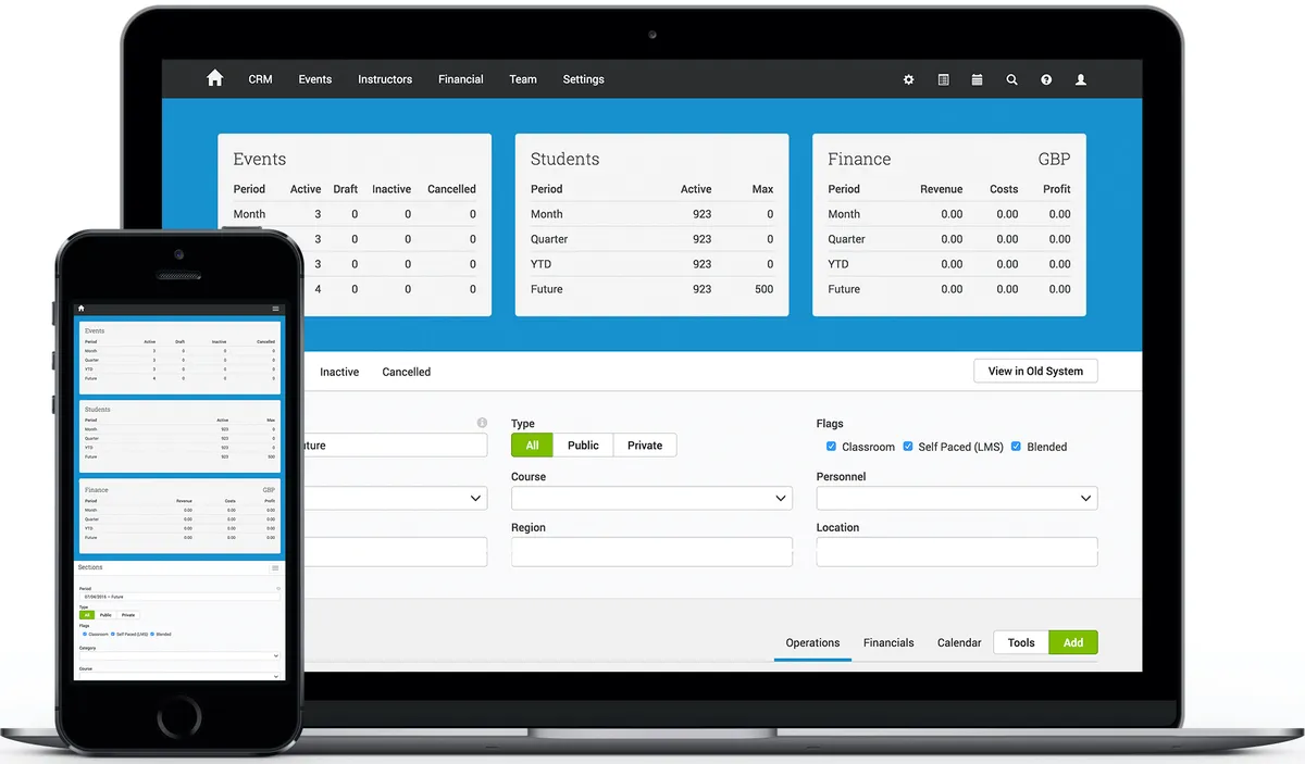 Administrate: interface, fonctionnalités & intégrations Administrate: interface, fonctionnalités & intégrations