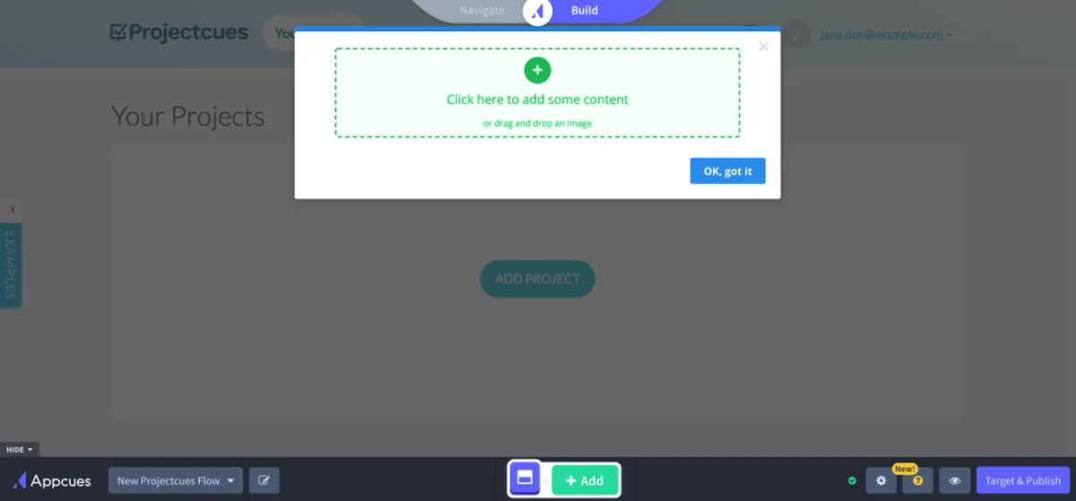Appcues: interface, fonctionnalités & intégrations