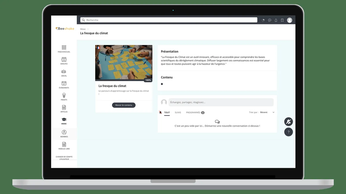 Beeshake: interface, fonctionnalités & intégrations Beeshake: interface, fonctionnalités & intégrations