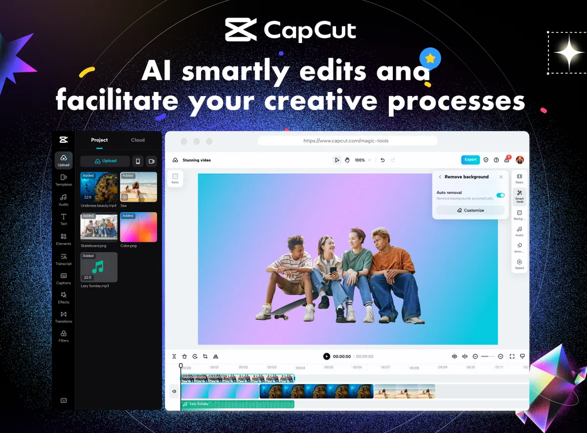 CapCut: interface, fonctionnalités & intégrations CapCut: interface, fonctionnalités & intégrations