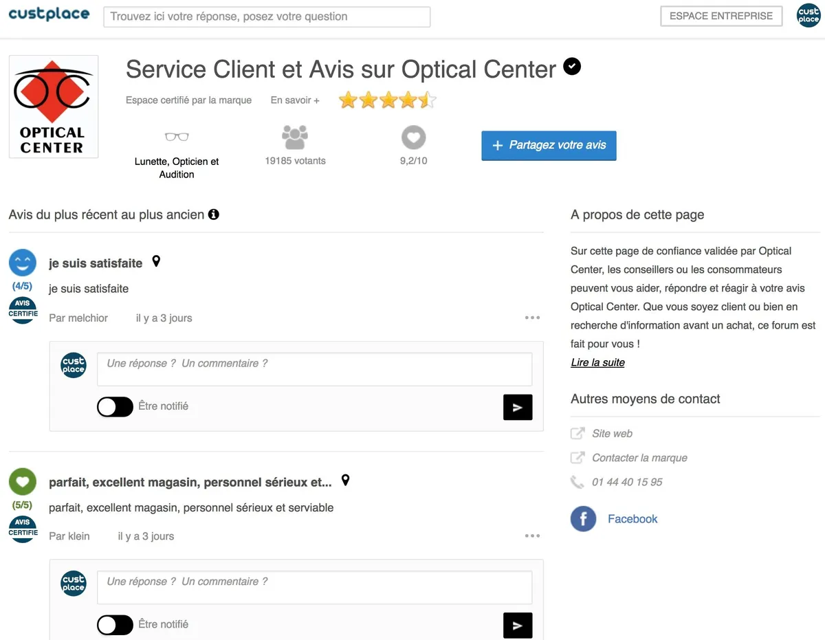 Custplace: interface, fonctionnalités & intégrations