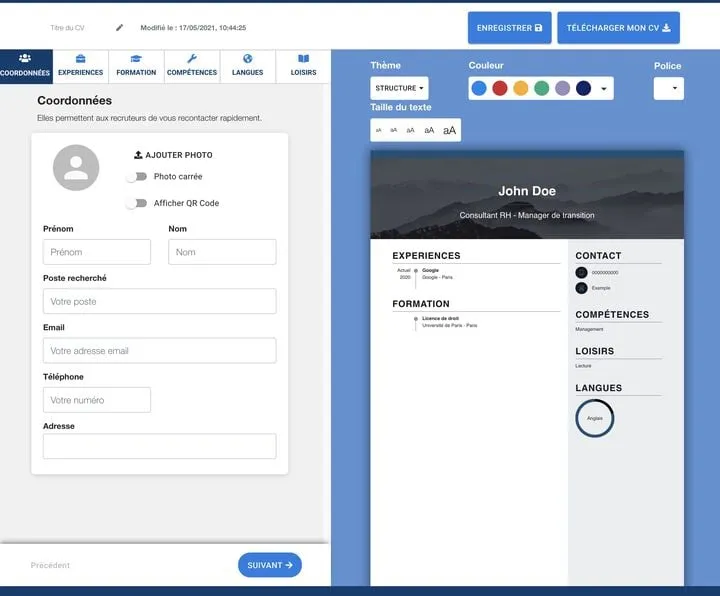 cv en ligne facile cv en ligne facile