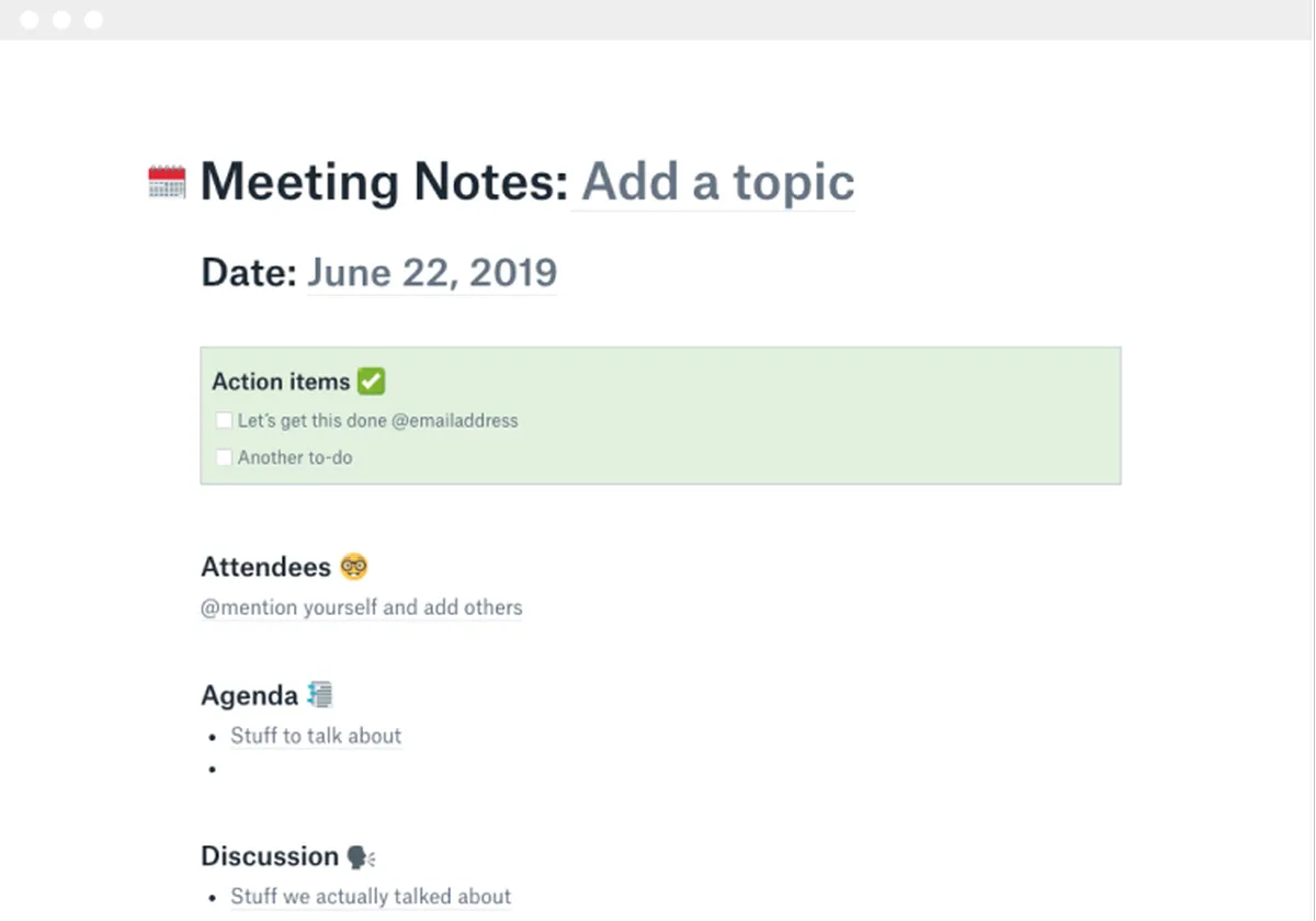 Dropbox Paper: interface, fonctionnalités & intégrations Dropbox Paper: interface, fonctionnalités & intégrations