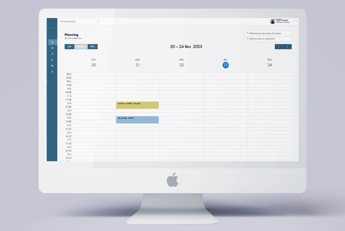 Ekkotime: interface, fonctionnalités & intégrations Ekkotime: interface, fonctionnalités & intégrations