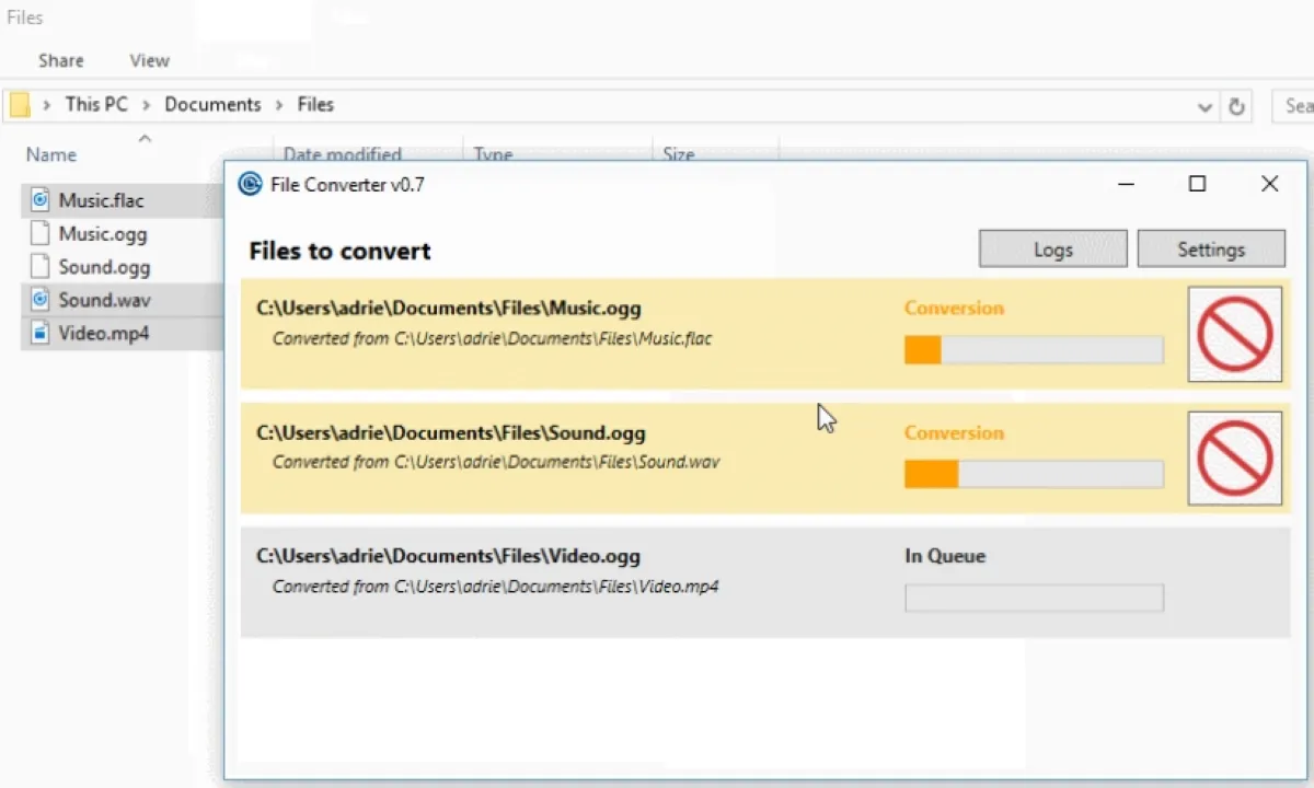File Converter: interface, fonctionnalités & intégrations