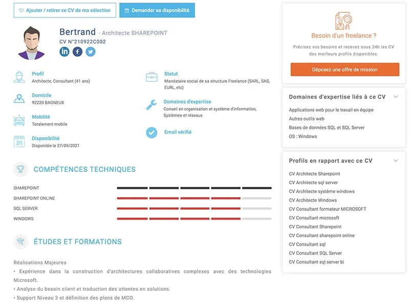 freelance informatique missions freelance informatique missions