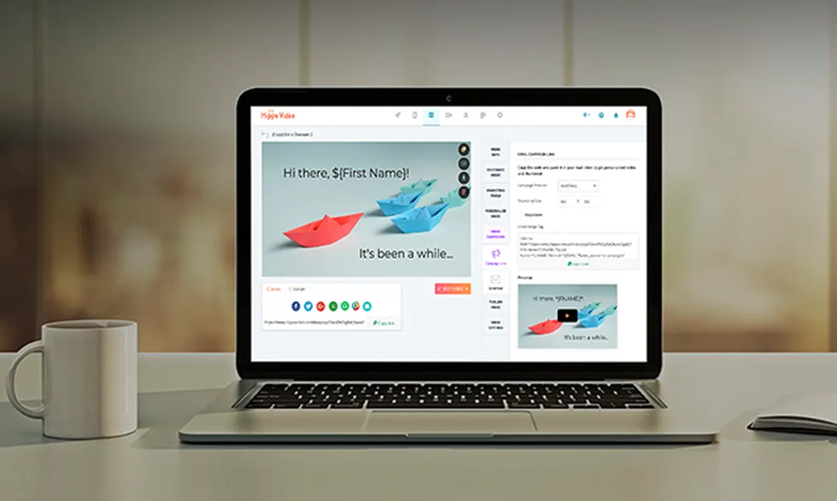 Hippo Video: interface, fonctionnalités & intégrations Hippo Video: interface, fonctionnalités & intégrations