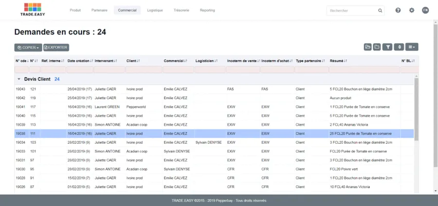 logiciel trade easy