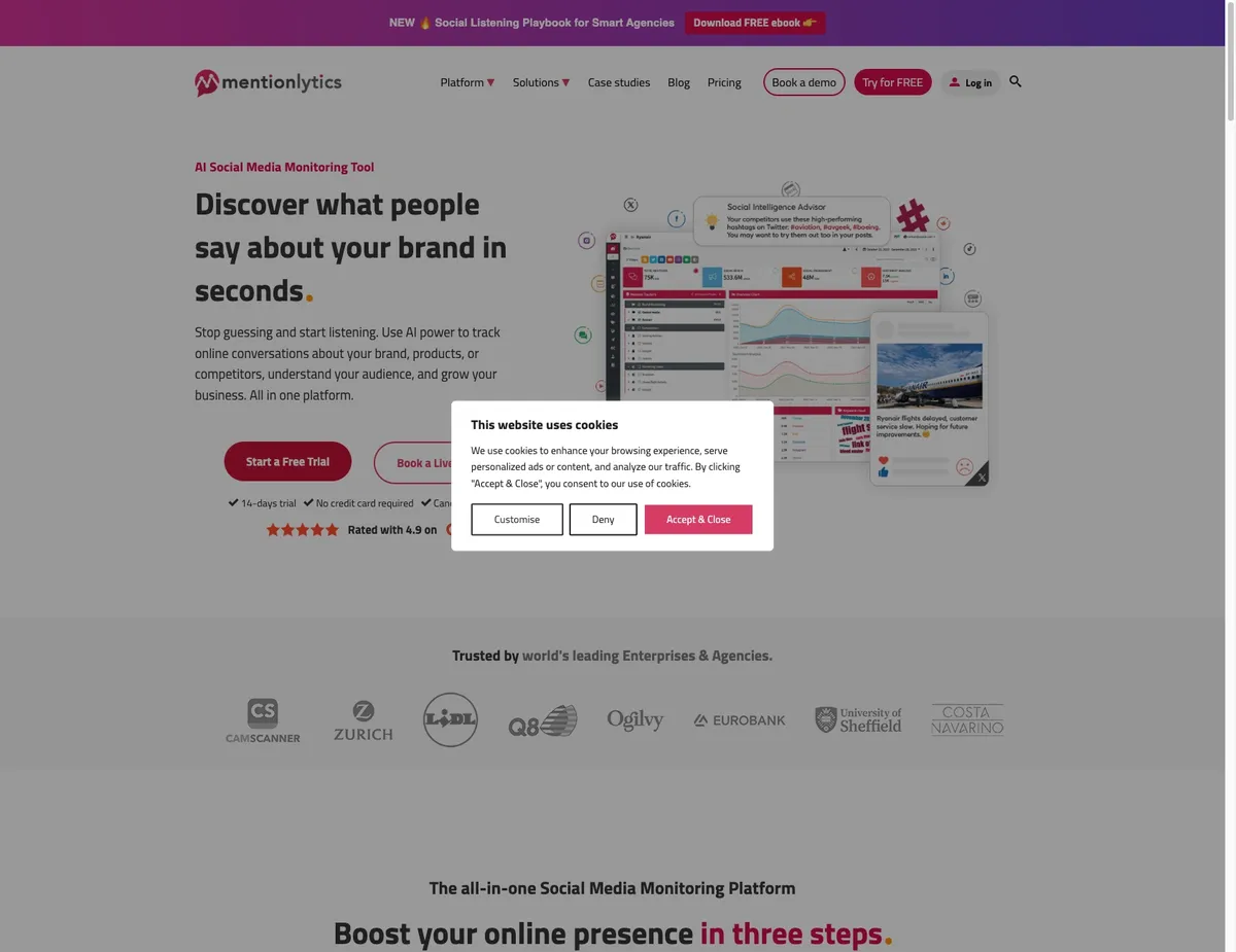 mentionlytics avis logiciels de marketing sur les reseaux sociaux social listening prix