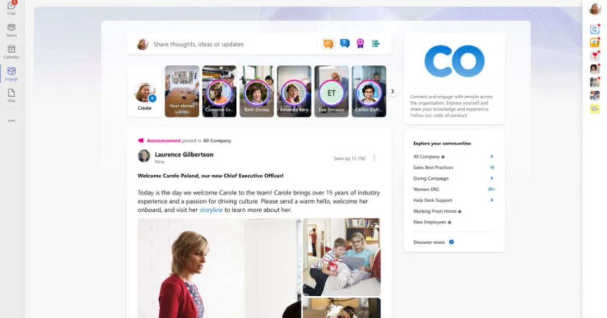 Microsoft Yammer: interface, fonctionnalités & intégrations