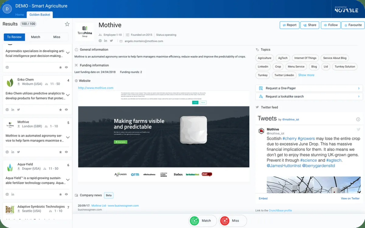 Novable: interface, fonctionnalités & intégrations Novable: interface, fonctionnalités & intégrations
