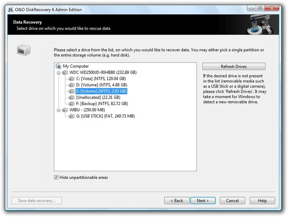 O&O DiskRecovery: interface, fonctionnalités & intégrations O&O DiskRecovery: interface, fonctionnalités & intégrations