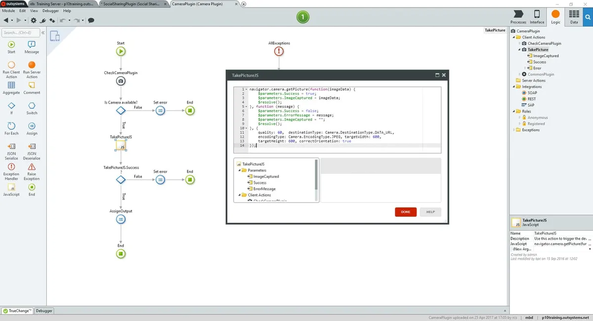 OutSystems: interface, fonctionnalités & intégrations OutSystems: interface, fonctionnalités & intégrations