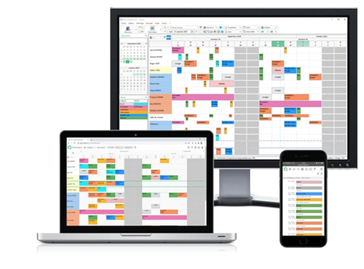 PlanningPME: interface, fonctionnalités & intégrations