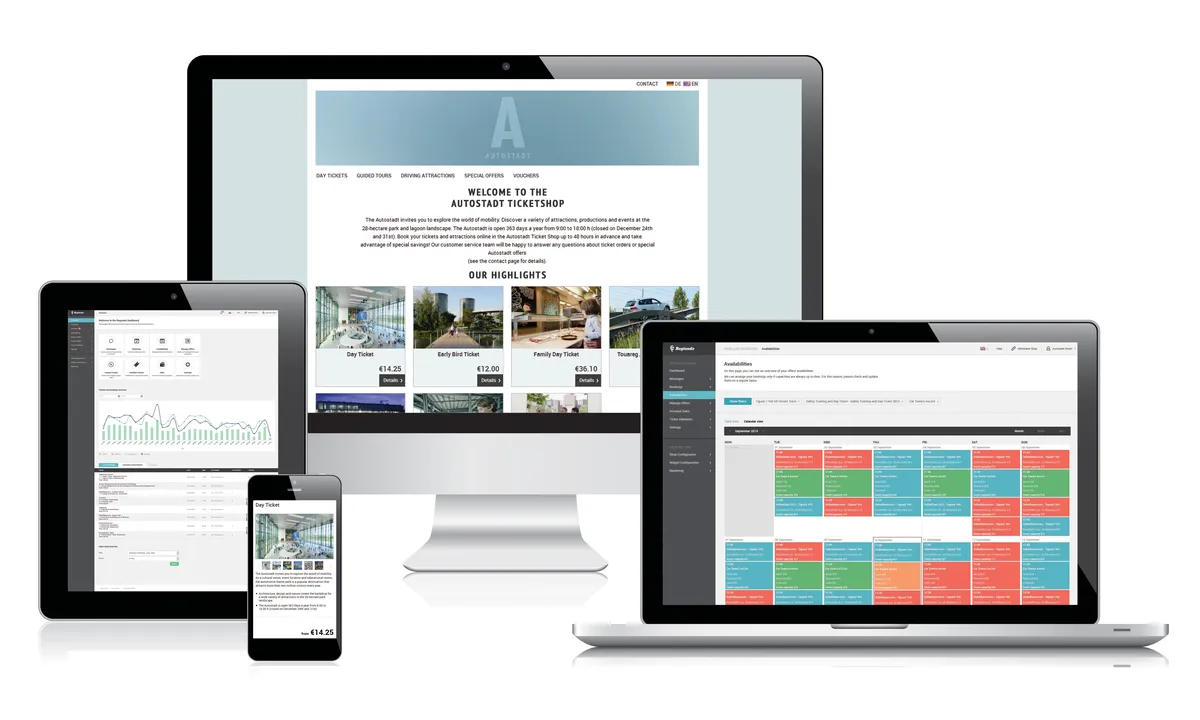 Regiondo: interface, fonctionnalités & intégrations