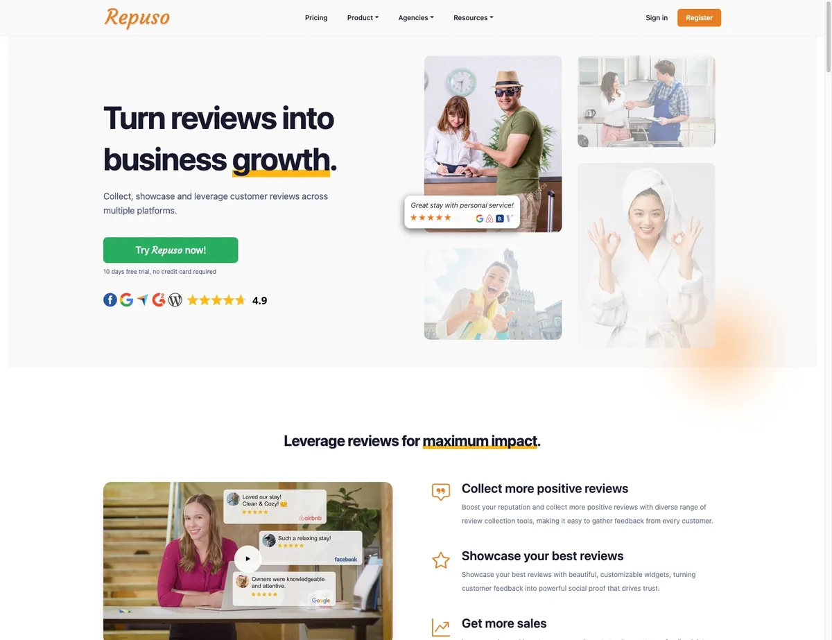 repuso avis logiciels de marketing sur les reseaux sociaux social listening prix