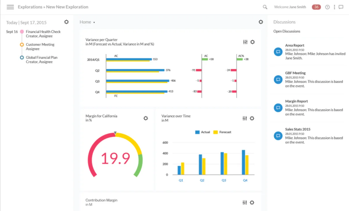 SAP Analytics Cloud: interface, fonctionnalités & intégrations SAP Analytics Cloud: interface, fonctionnalités & intégrations