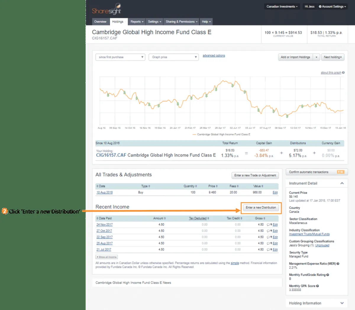 Sharesight: interface, fonctionnalités & intégrations Sharesight: interface, fonctionnalités & intégrations