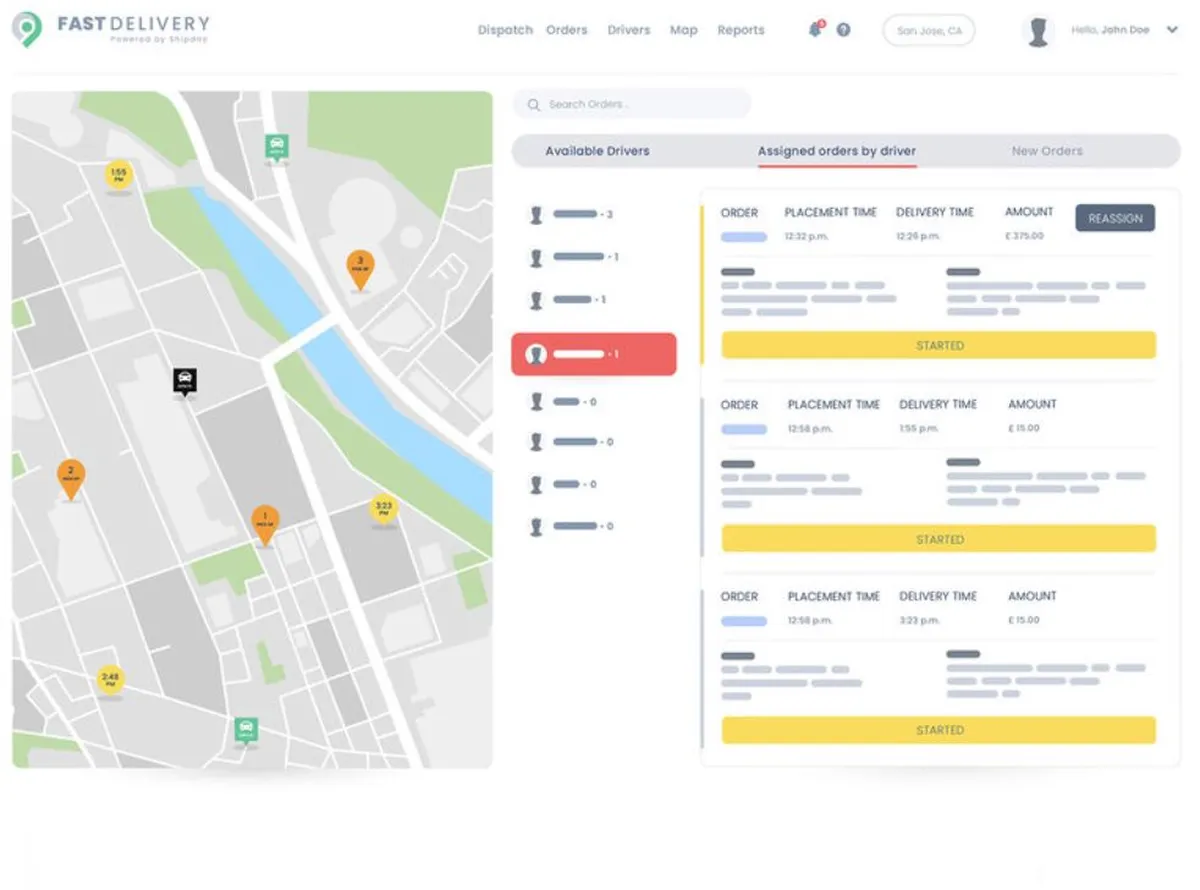 Shipday: interface, fonctionnalités & intégrations