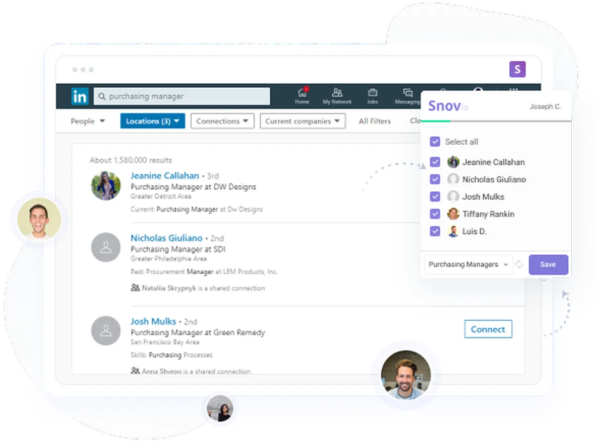 Snov.io: interface, fonctionnalités & intégrations