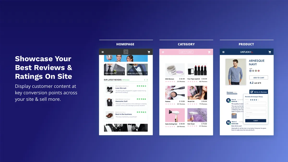 Yotpo: interface, fonctionnalités & intégrations
